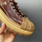 GG Men's High-end Retro Casual Shoes - Low-top design, handcrafted leather shoes with various styles