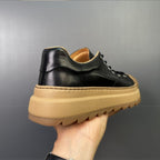 GG Men's High-end Retro Casual Shoes - Low-top design, handcrafted leather shoes with various styles