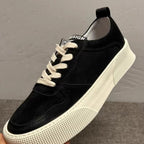 Men's leather stylish new trendy multi-functional breathable casual sports shoes. Trendy shoe style.
