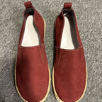 Soft cowhide fishermen's shoes, men's pure leather casual shoes, retro casual handmade loafers