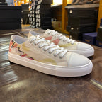 Breathable canvas sports shoes, men's low-top style, fashionable and versatile, casual shoe model.