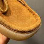 Leather casual shoes, thick sole design, heightening effect, comfortable yet fashionable shoes.