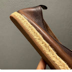 Layered cowhide fishing shoes (men's style) - Lightweight, comfortable, hand-sewn