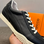Men's new leather high street white sports shoes, breathable, casual and fashionable, multi-functional style