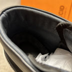 New European style high-top leather men's fashionable casual shoes / Men's fashionable short boots