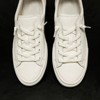 Retro casual men's shoes - Brown flat leather shoes with breathable texture, stylish and comfortable.