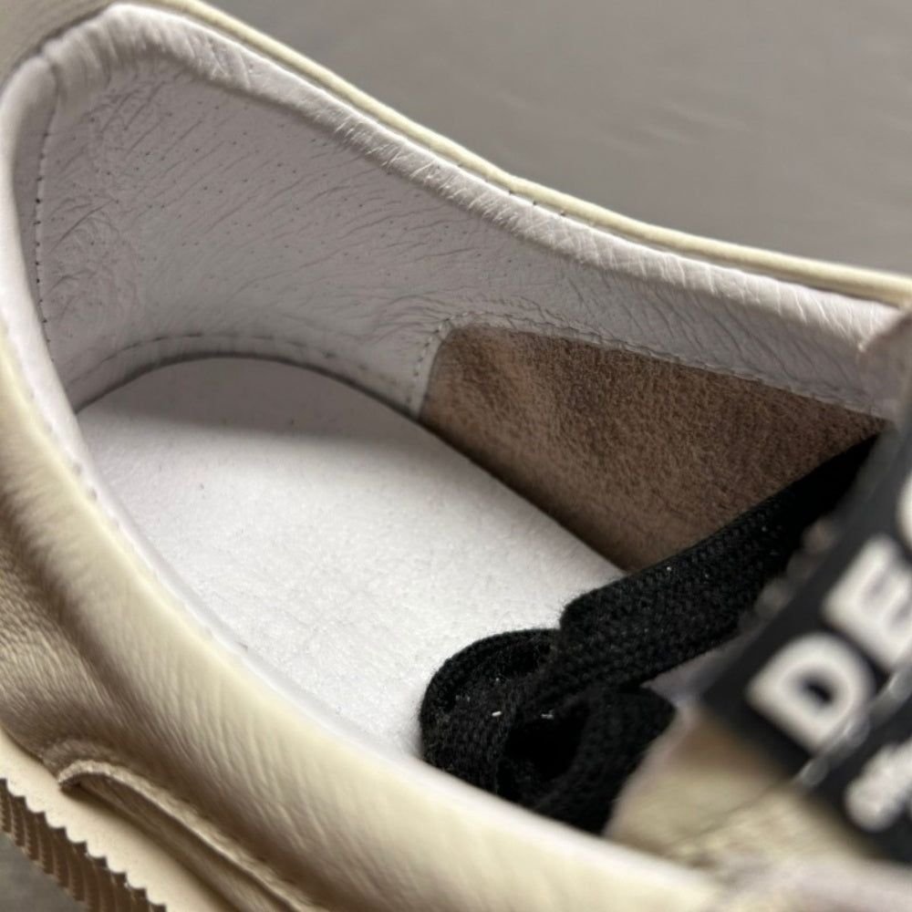 Men's leather stylish new trendy multi-functional breathable casual sports shoes. Trendy shoe style.