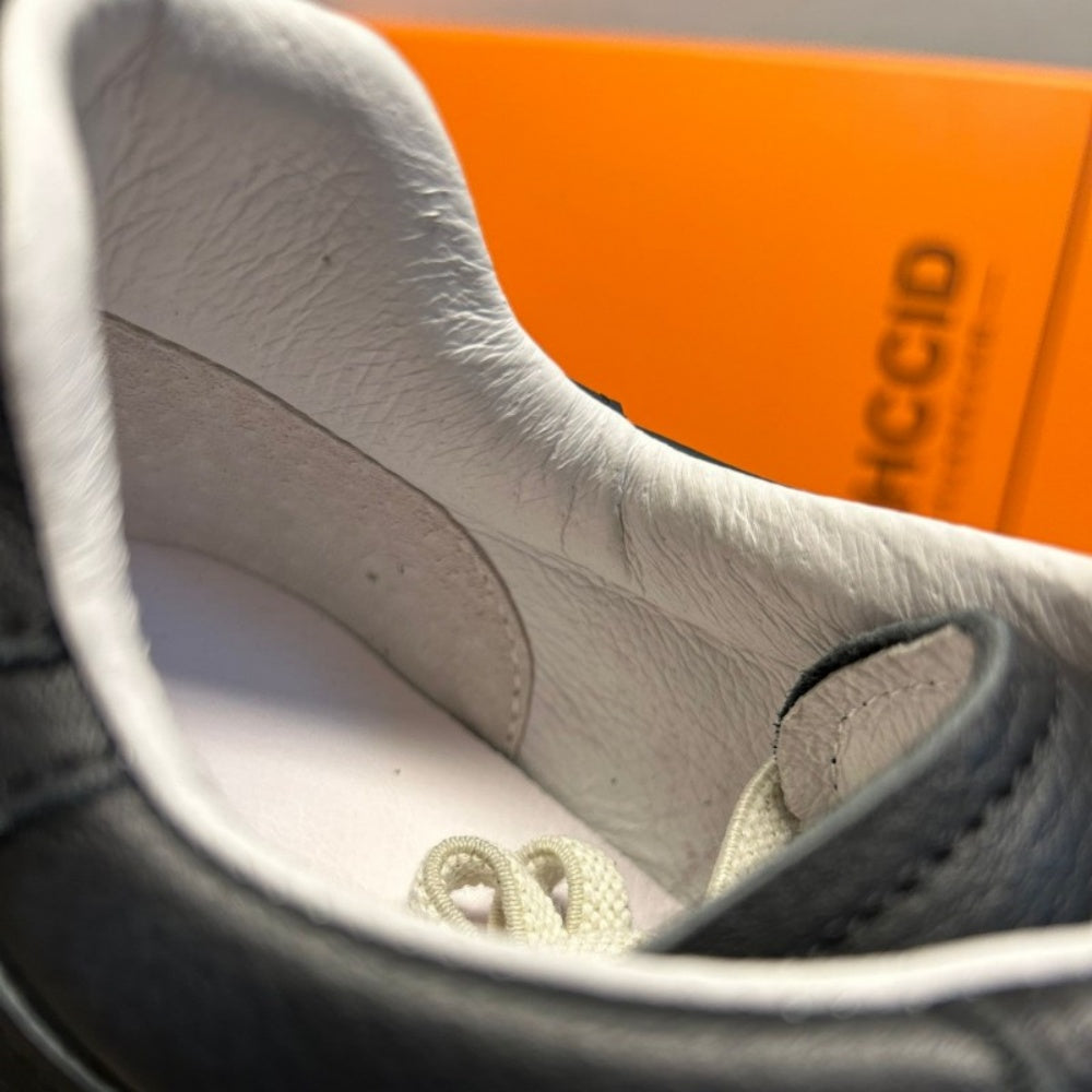 Men's new leather high street white sports shoes, breathable, casual and fashionable, multi-functional style