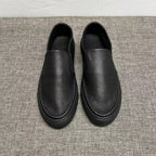 New men's leather white sports shoes, men's casual loungewear shoes, men's breathable casual shoes