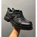 Handmade by men, made of leather, soft-soled casual shoes, multi-functional horsehide shoes