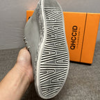 Men's leather high-top shoes - Retro style, breathable and comfortable, fashionable casual men's boots