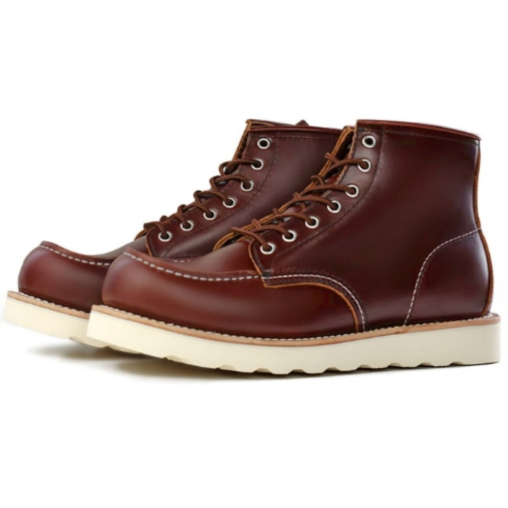 WL Leather Classic American Retro High-Top Shoes Boots - Perfect for any occasion to wear