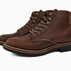 WL New genuine leather work boots for men, classic and retro style, comfortable and high-top design