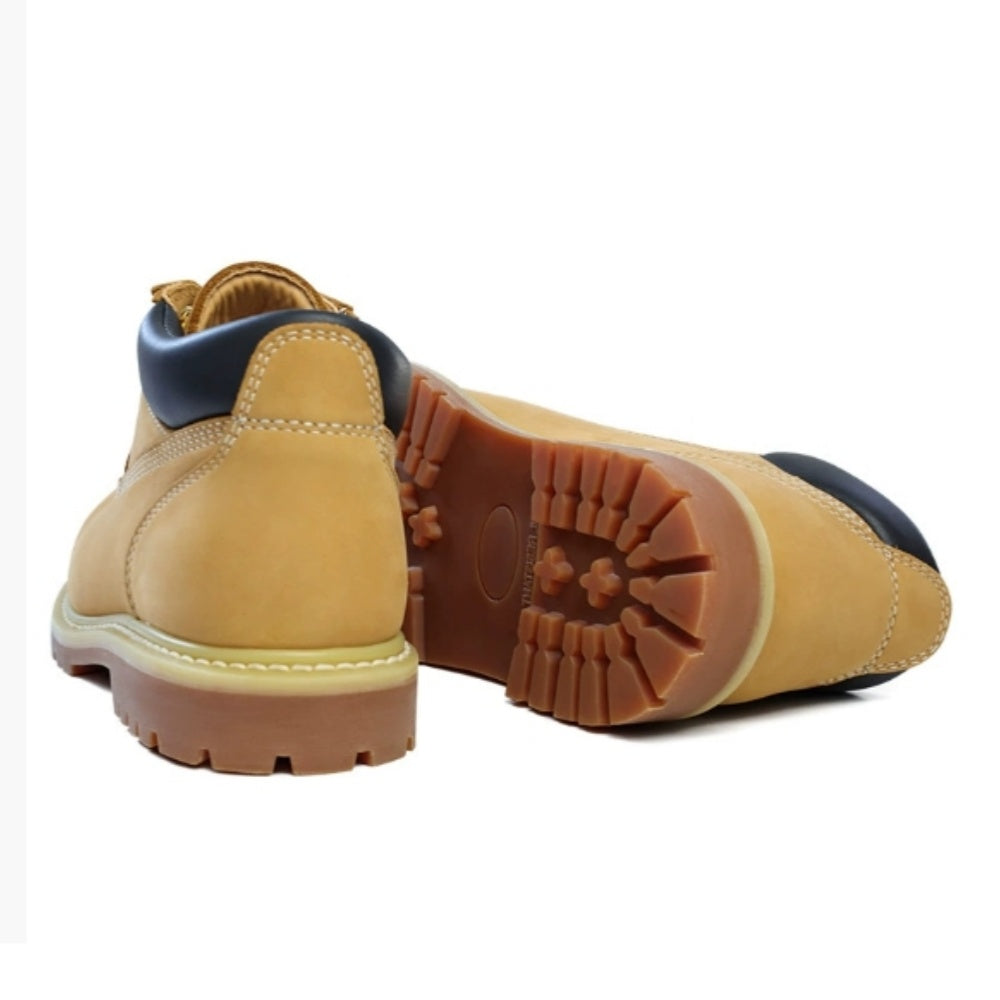 WL New model Goodyear low-top khaki boots - workwear shoes for casual outdoor use for men