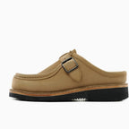 WL Outerwear stylish thick-soled top-grain smooth leather casual half-trousers Mary Jane shoes