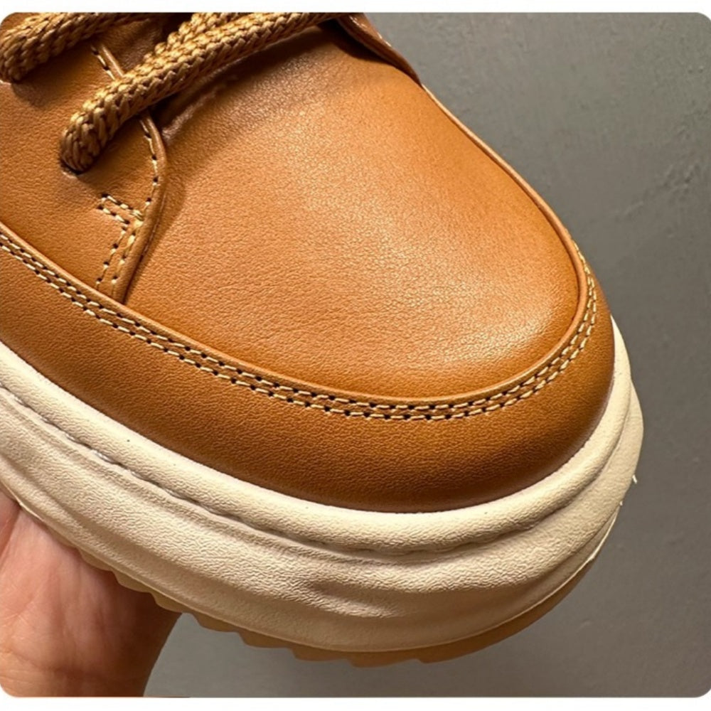 Men's handmade leather shoes, classic casual walking shoes, outdoor sports shoes, casual sports shoes