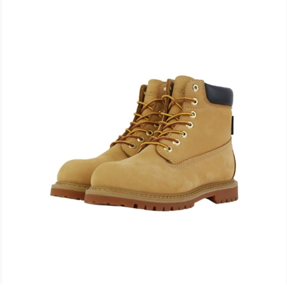 WL New Goodyear-constructed genuine leather waterproof tall boots with heavy-duty work boot features