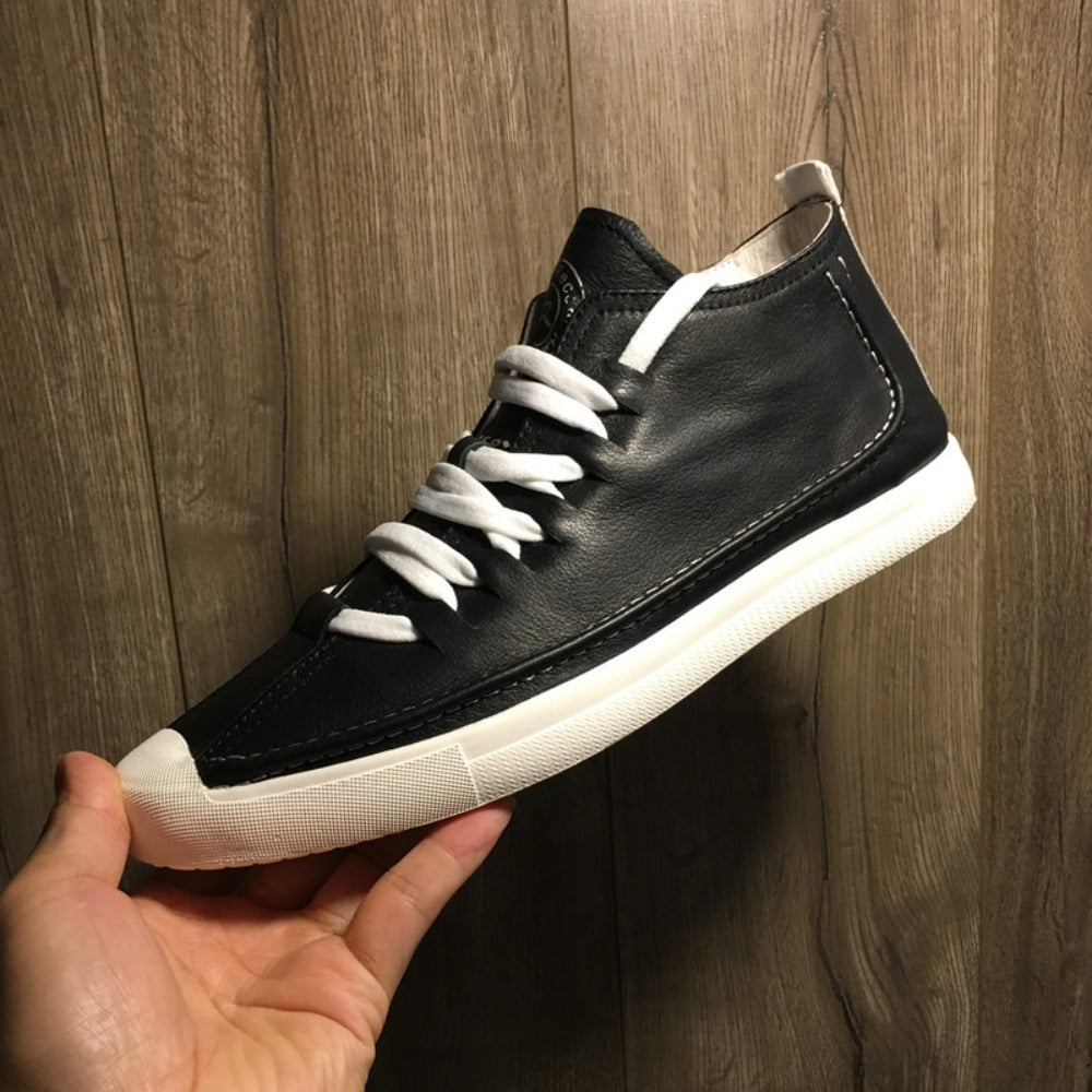 Road Style Men's High-Top Training Shoes - Stylish Outdoor Multi-Purpose Casual Sneakers