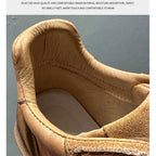 High-top sports shoes with a platform design, featuring a casual, fashionable and retro style.