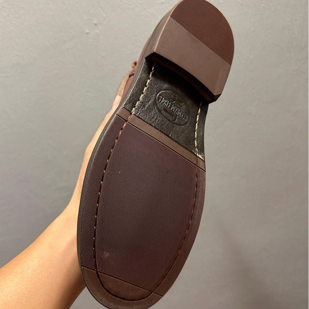 Leather Vintage Style Men's Boots - High-Quality Ankle Leather Boots - Luxurious Handmade Leather Boots