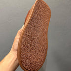 Men's leather retro casual shoes - Thick-soled high-heeled shoes - Multi-purpose sneakers