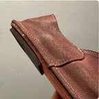 Men's handcrafted casual leather shoes - Soft leather, adjustable laces to ensure breathability