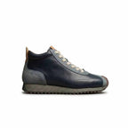 QHCCID Fashion Men's High Top lightweight comfortable cowhide casual trendy men's shoes