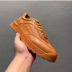 Men's leather shoes - Durable sports shoes - Men's fashionable low-top casual shoes - Height-boosting shoes