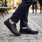 QHCCID | Handcrafted Vintage Leather Men's Shoes (Thick Sole)