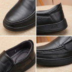 QHCCID | Genuine Leather Slip-On (Business Casual)