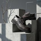 QHCCID | Handcrafted Vintage Horsehide Derby Shoes