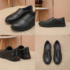 QHCCID | Genuine Leather Slip-On (Business Casual)