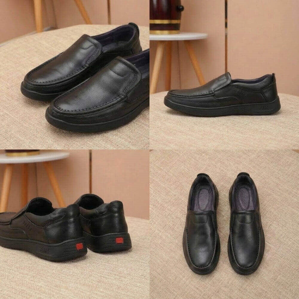 QHCCID | Genuine Leather Slip-On (Business Casual)