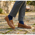 QHCCID | Handmade vintage leather shoes (business style)