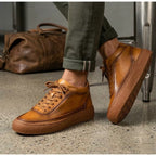 QHCCID | High-top Casual Fashion Leather Shoes (Casual Style)