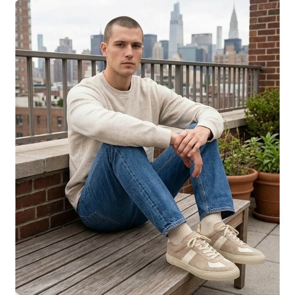 QHCCID | Retro Multi-color Casual Sneakers (Casual Style)