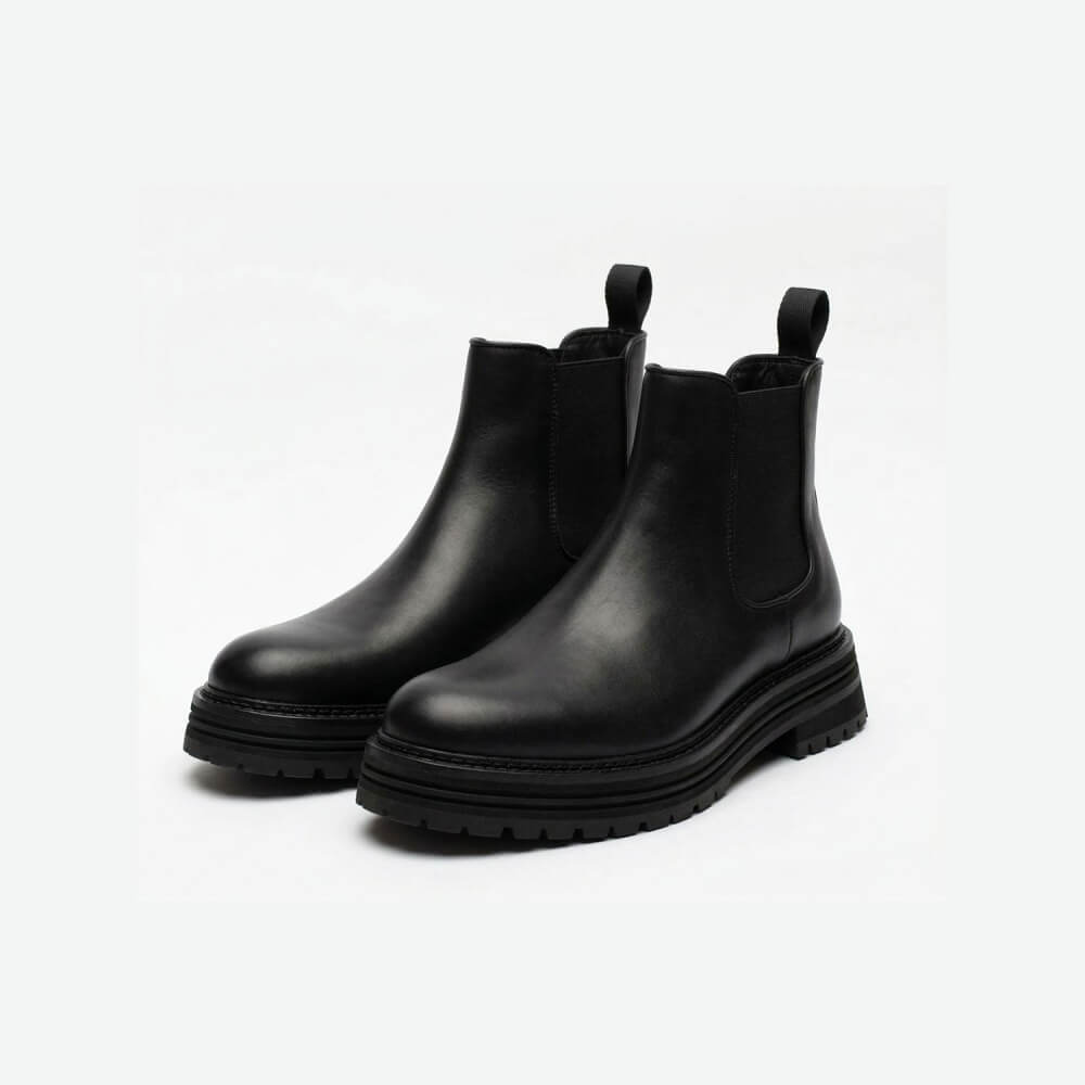 QHCCID | Workwear Thick-soled High-top Boots