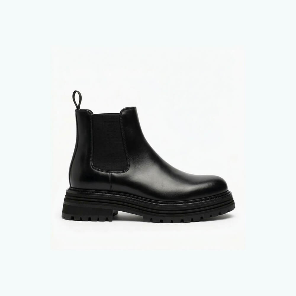 QHCCID | Workwear Thick-soled High-top Boots