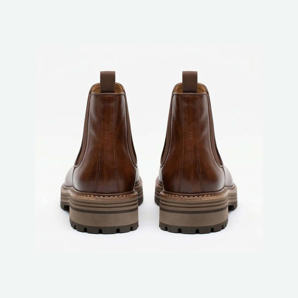 QHCCID | Workwear Thick-soled High-top Boots