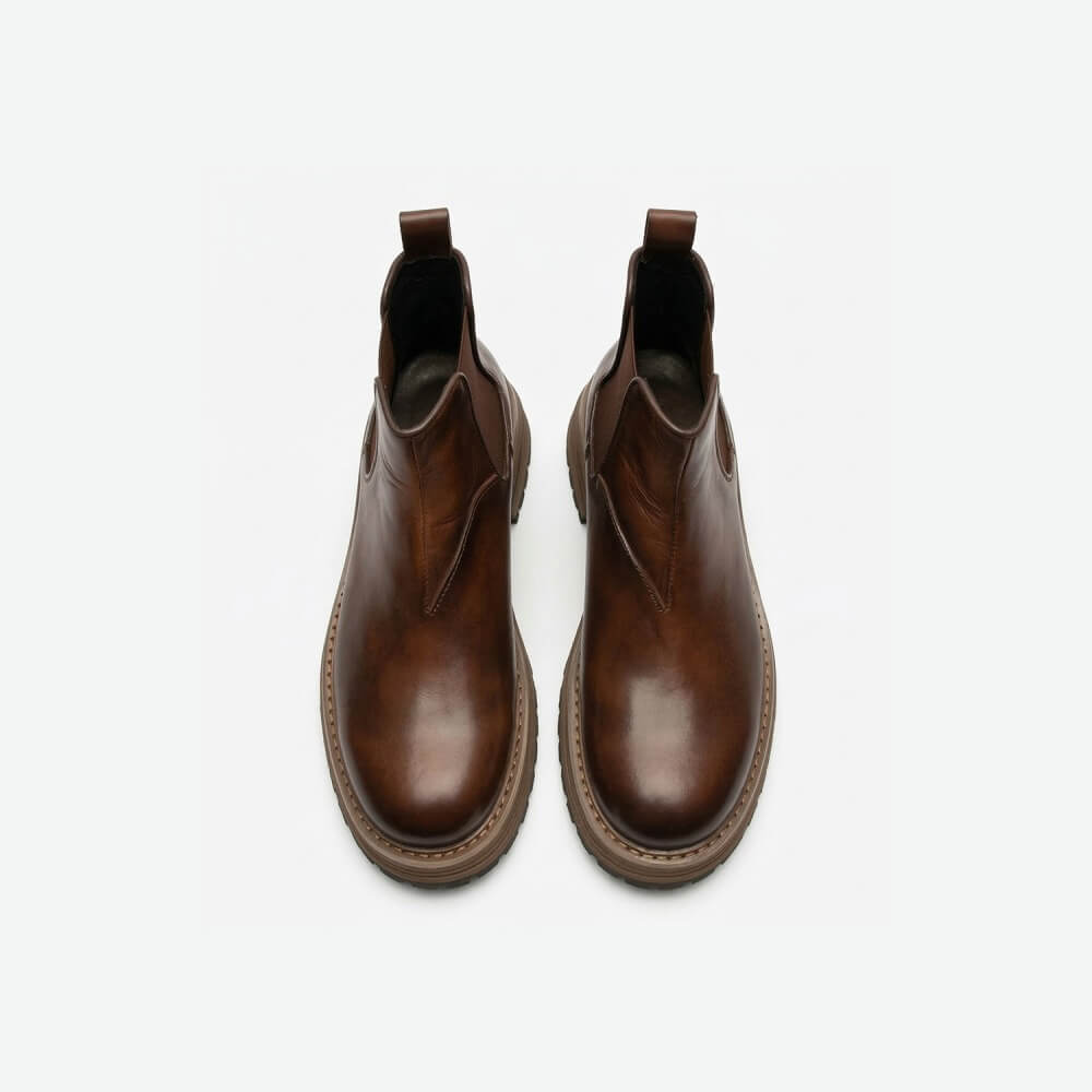QHCCID | Workwear Thick-soled High-top Boots
