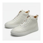 QHCCID | High-top Leather Casual Sneakers