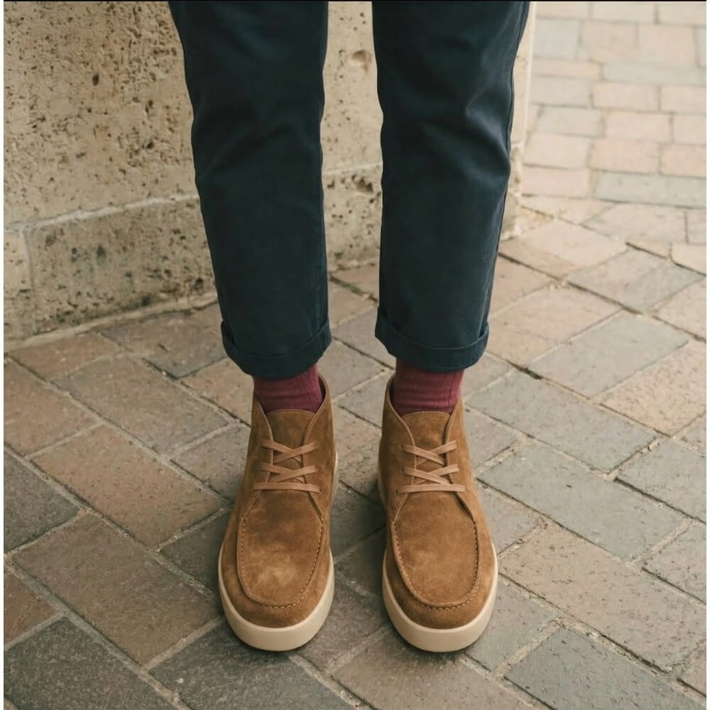 QHCCID | Retro High-top Casual Shoes