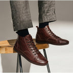 QHCCID | Handmade High-top Shoes