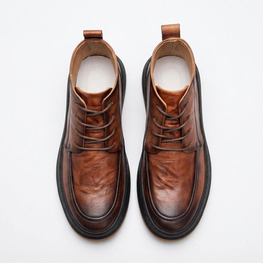 QHCCID | Making vintage leather shoes (fashion styles)