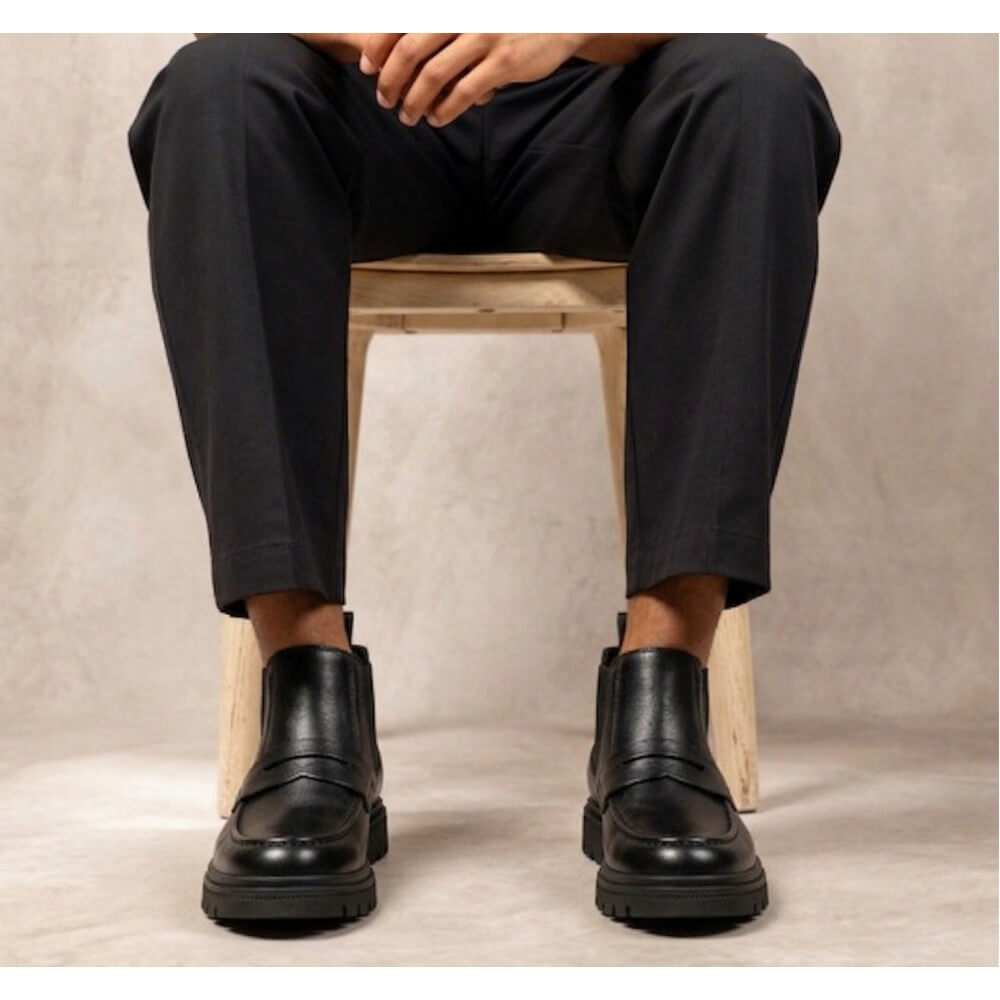 QHCCID | High-top Thick-soled Loafers