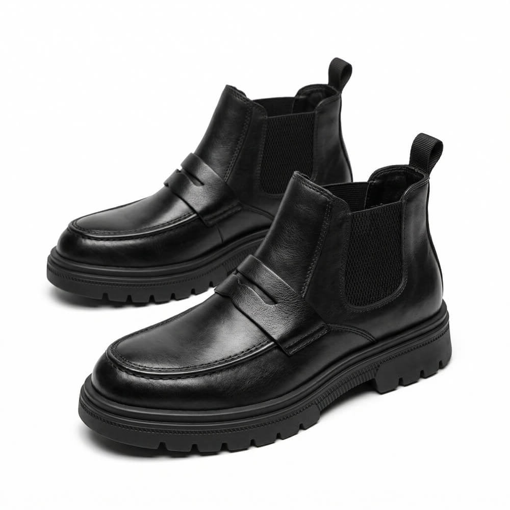 QHCCID | High-top Thick-soled Loafers