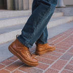 QHCCID | Workwear Leather High-Top Shoes