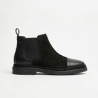 QHCCID | Dark High-Top Boots