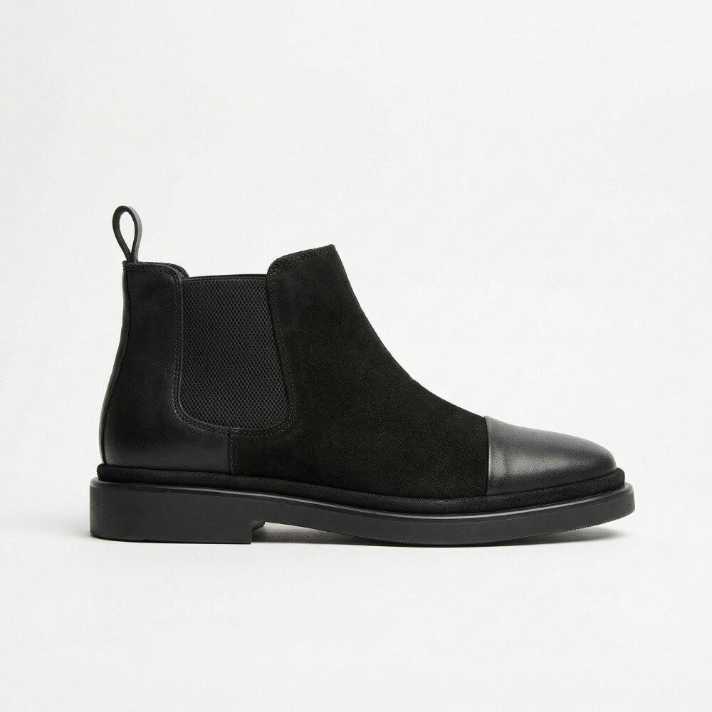 QHCCID | Dark High-Top Boots