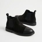 QHCCID | Dark High-Top Boots